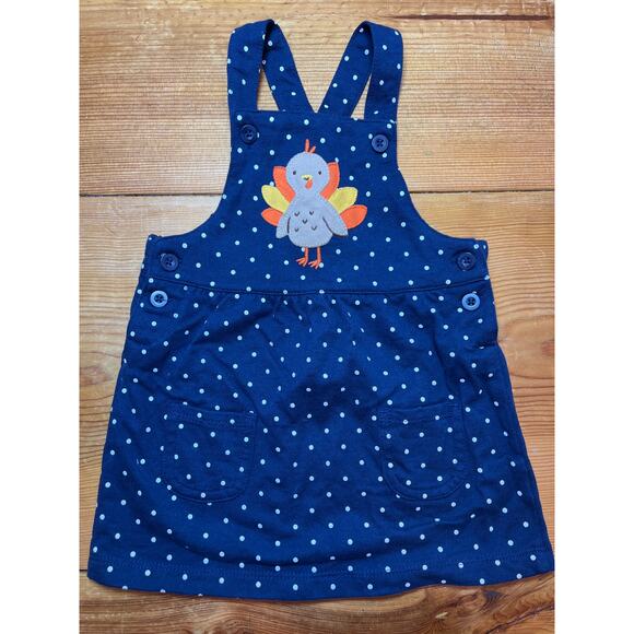 Carter’s Thanksgiving Turkey Dress Size 12 Months - Picture 1 of 4